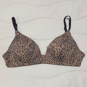 Leopard Print Women's Bra